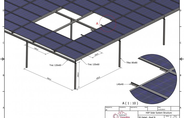 Hotel Due Solar System Steel Structure